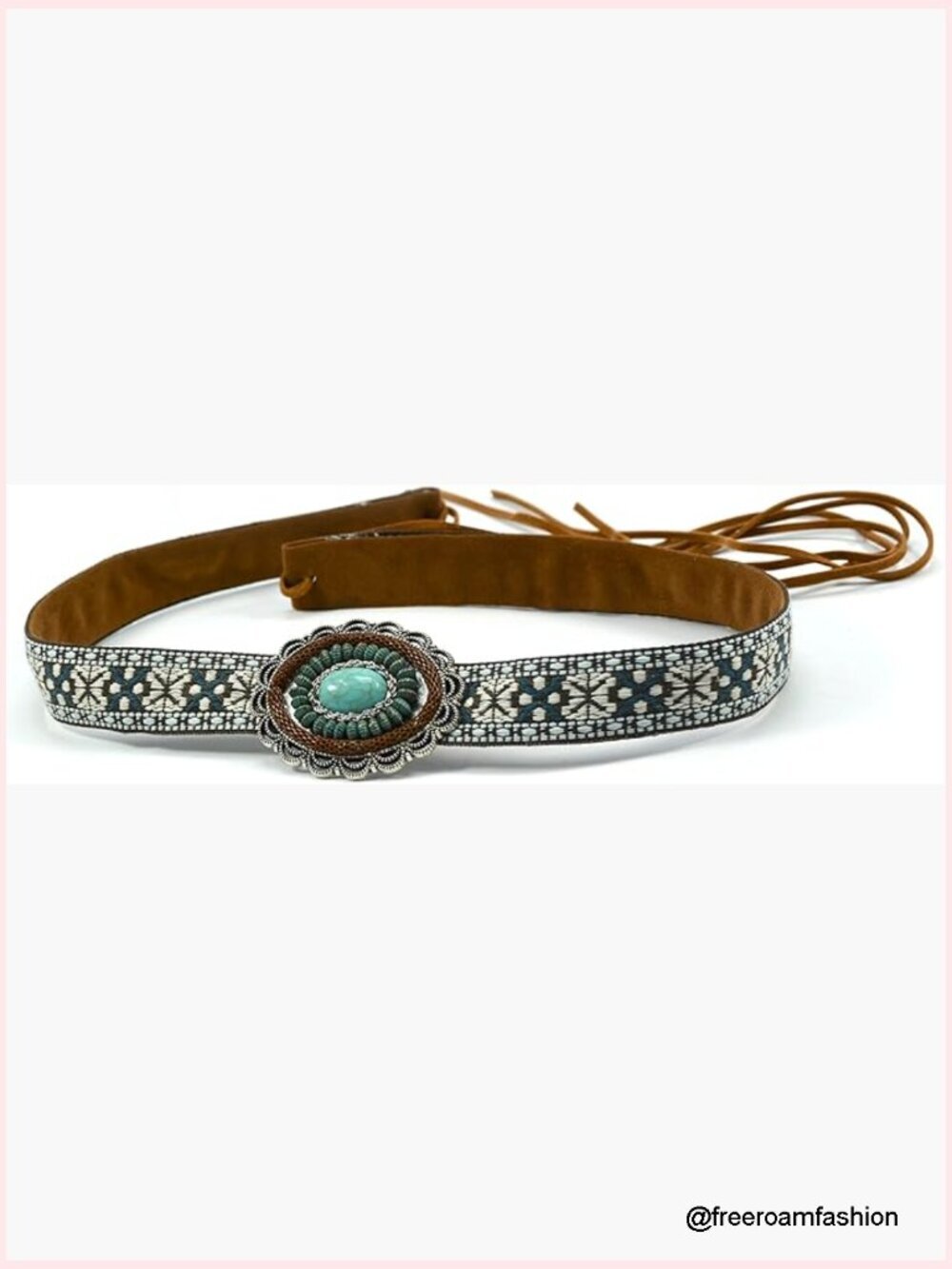 Adjustable Western Cowboy Hat Band Leather Braided Rope Unisex